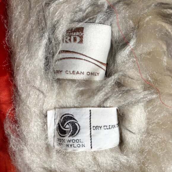 1970s Hippie Boho Wool & Faux Fur Coat - Picture 10 of 10